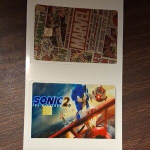Sonic the Hedgehog 2 Chip Card Skin - And Have Marvel Debit Card Skin